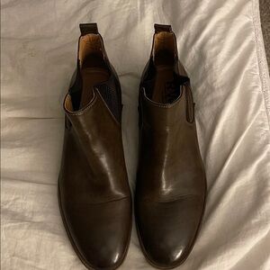 Robert Wayne brown leather boots size 12D